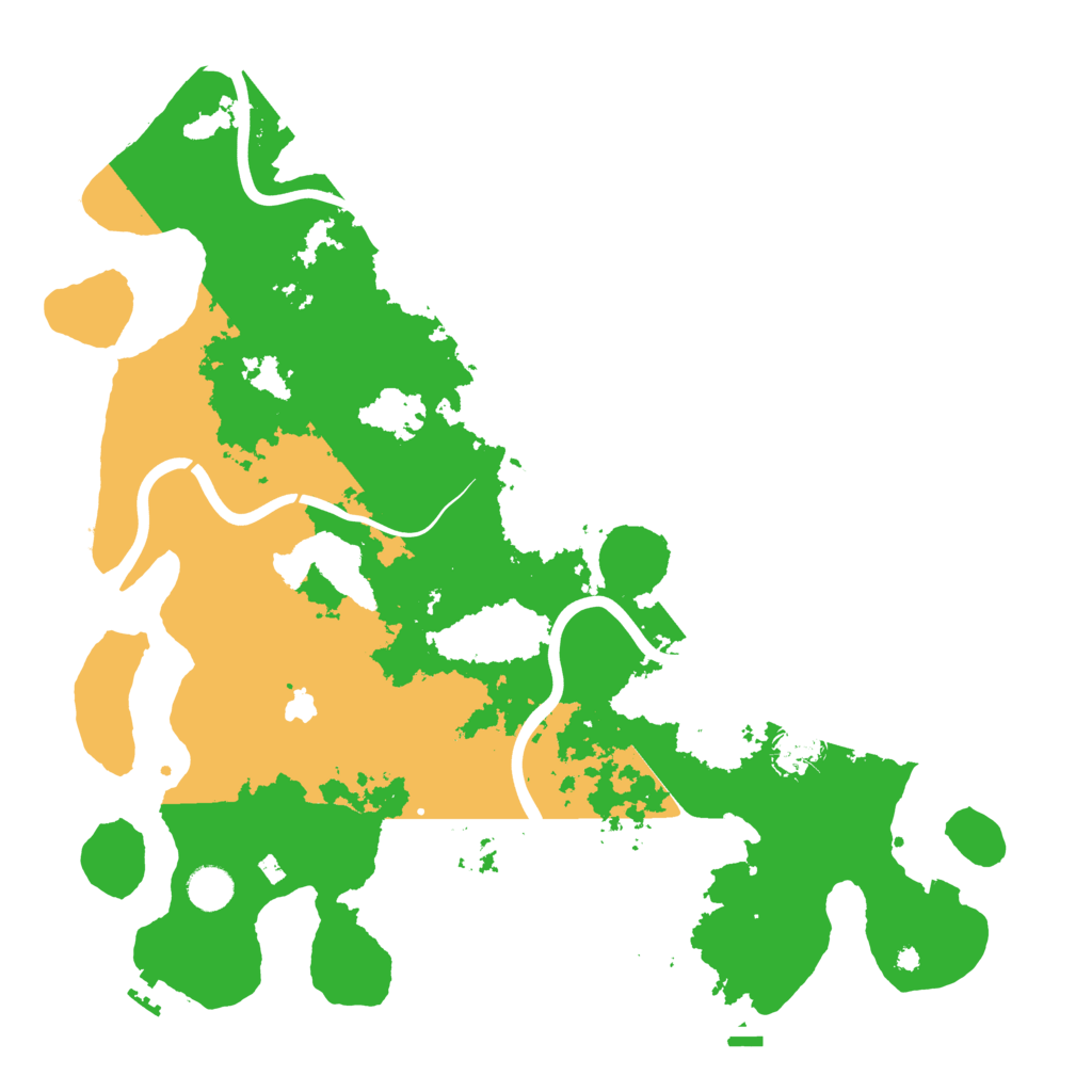 Biome Rust Map: Procedural Map, Size: 4250, Seed: 160878814