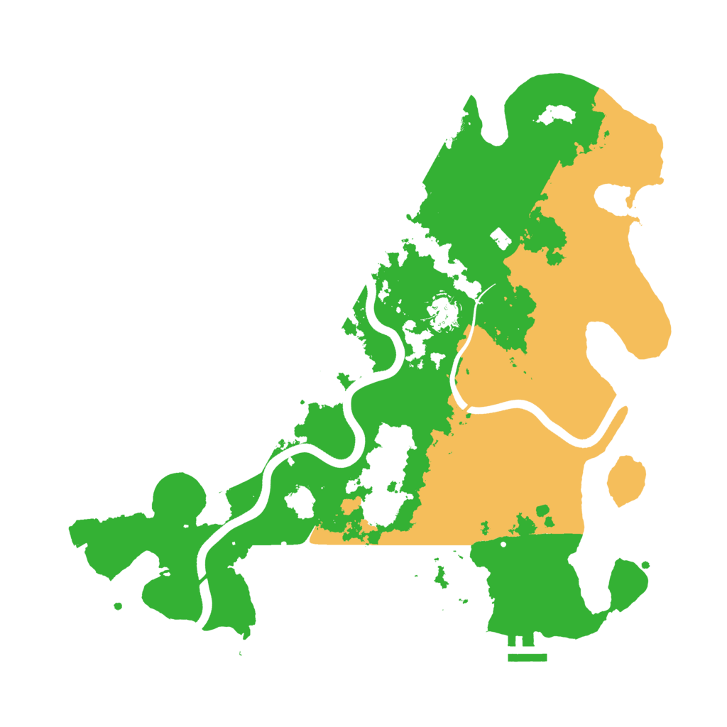 Biome Rust Map: Procedural Map, Size: 3750, Seed: 1780747231