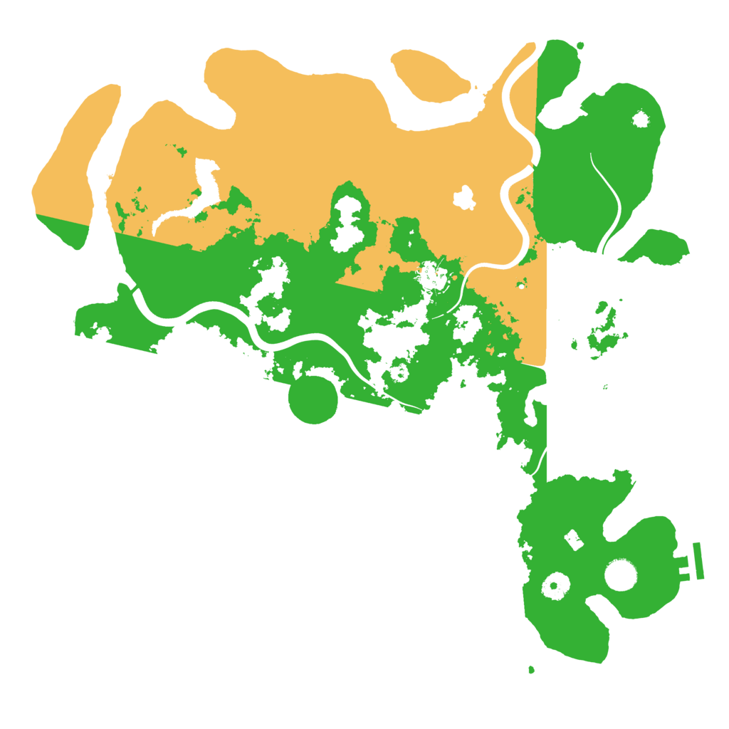 Biome Rust Map: Procedural Map, Size: 4000, Seed: 1210775588