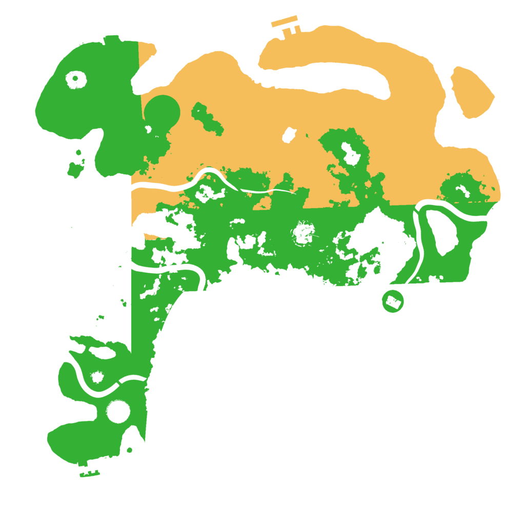 Biome Rust Map: Procedural Map, Size: 4000, Seed: 96826