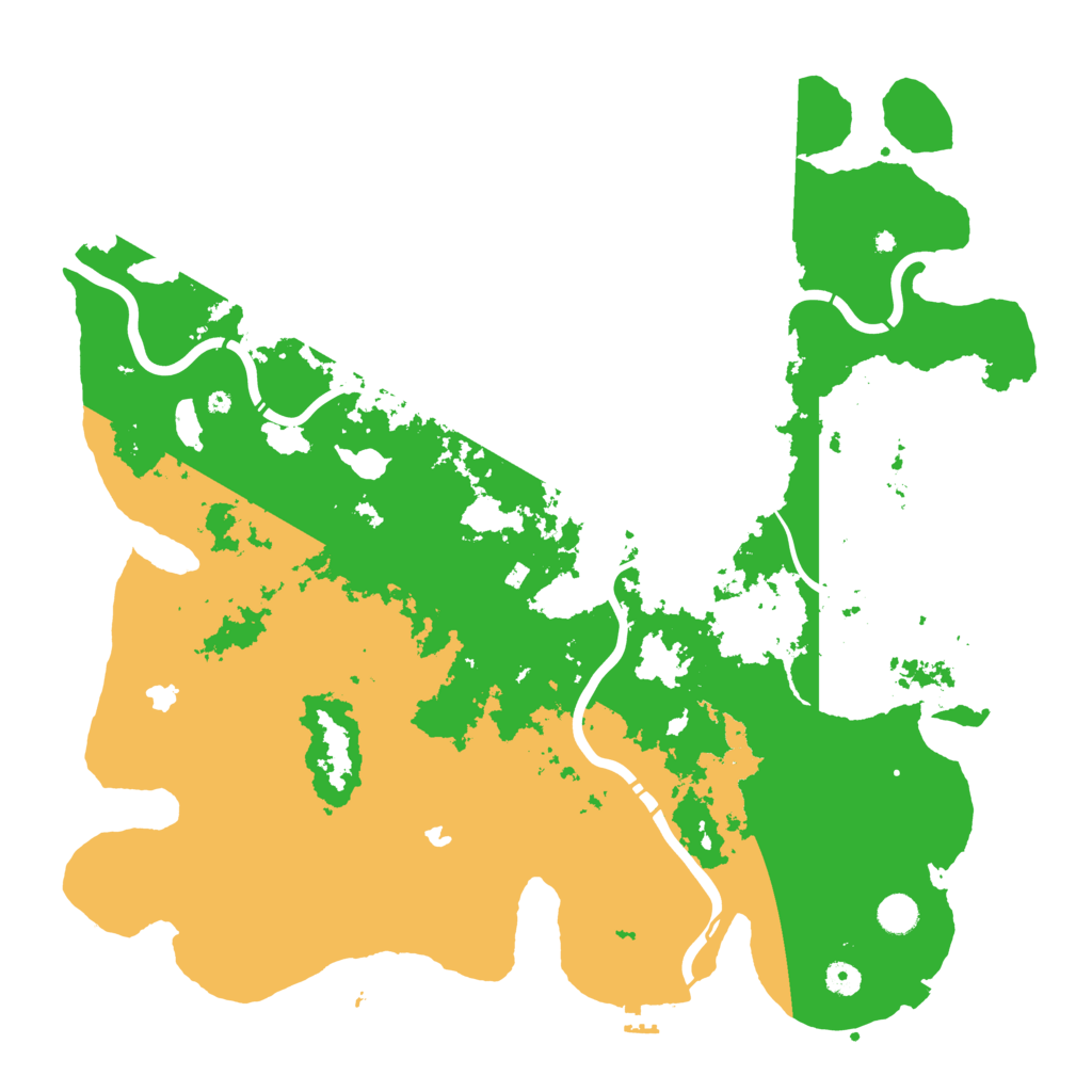 Biome Rust Map: Procedural Map, Size: 4750, Seed: 740518824