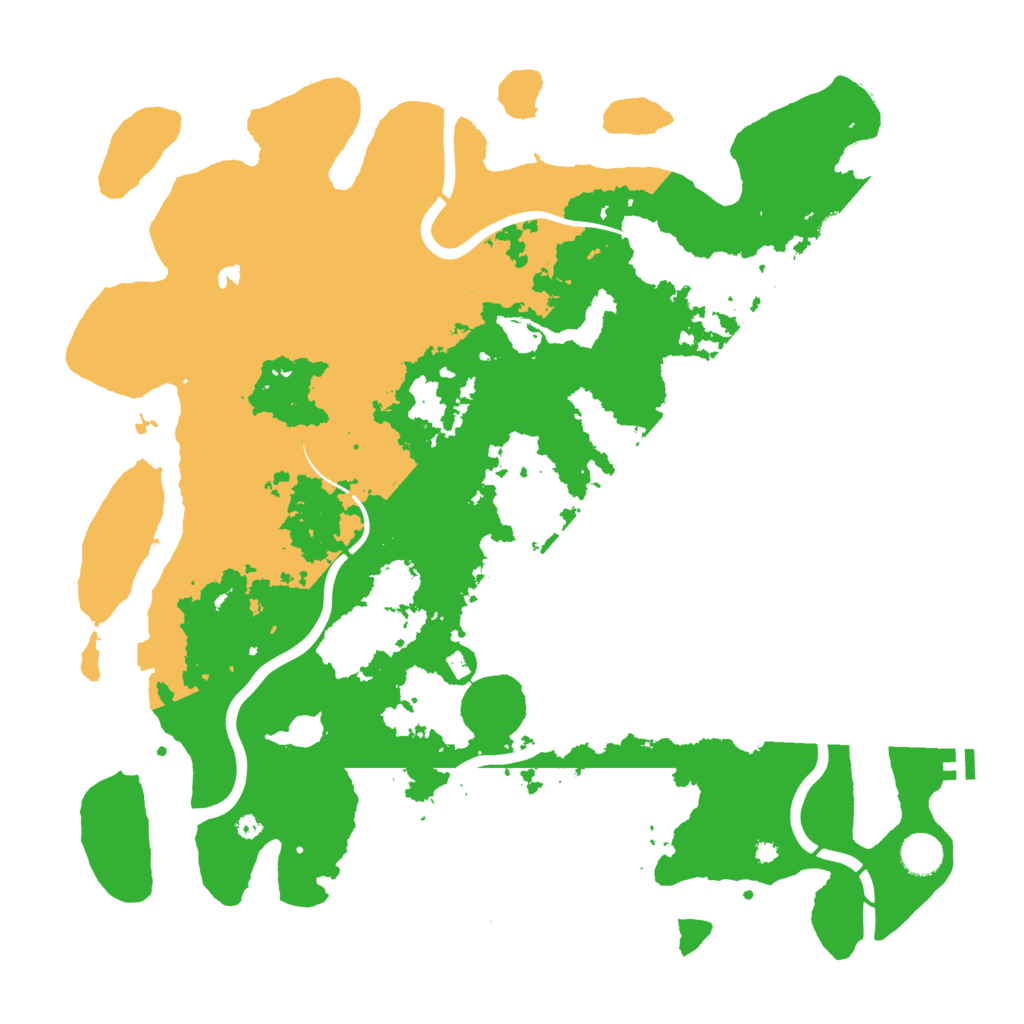 Biome Rust Map: Procedural Map, Size: 4250, Seed: 525414408