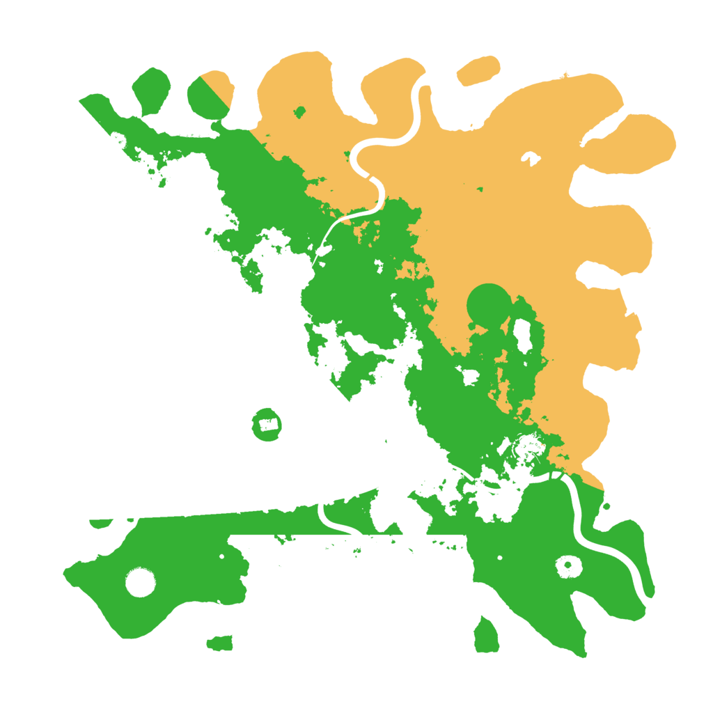 Biome Rust Map: Procedural Map, Size: 4250, Seed: 47224627