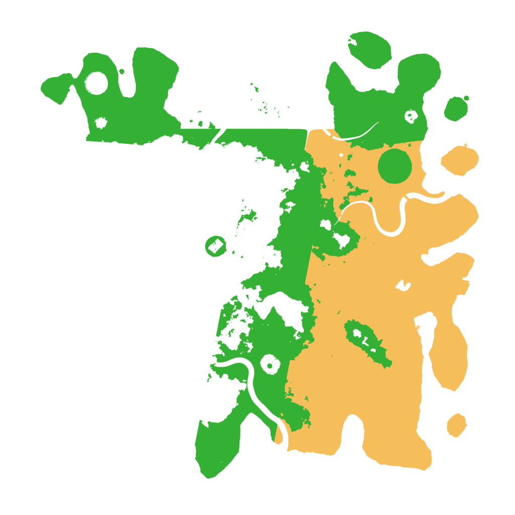 Biome Rust Map: Procedural Map, Size: 4000, Seed: 97285273