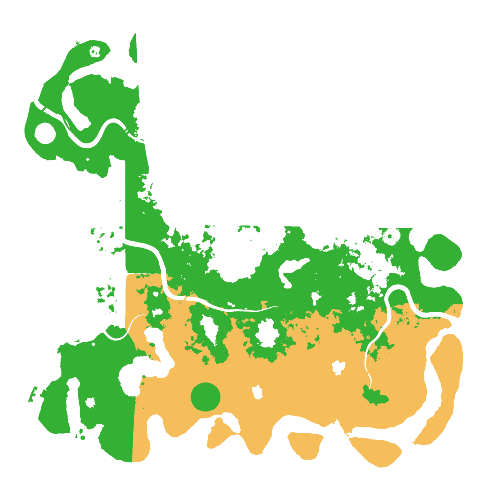 Biome Rust Map: Procedural Map, Size: 4500, Seed: 562226926