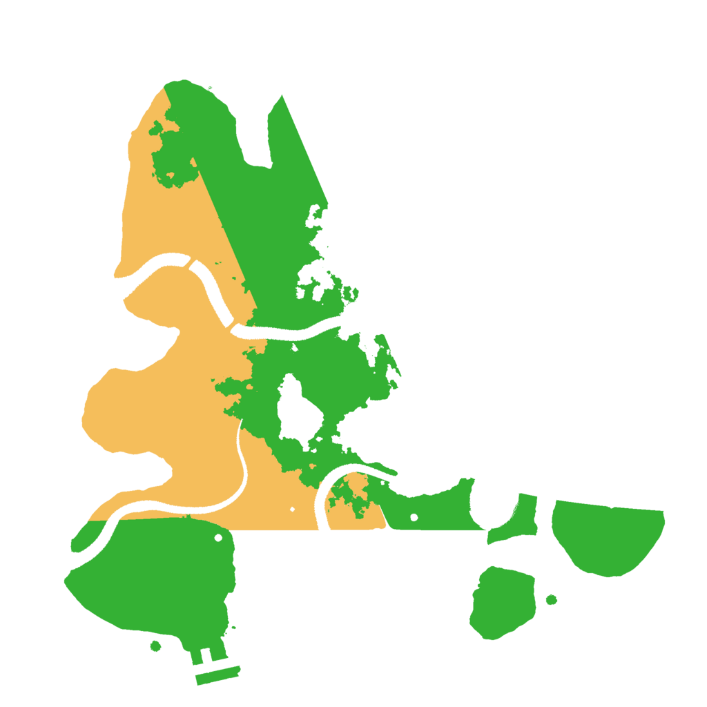 Biome Rust Map: Procedural Map, Size: 2700, Seed: 1780747300