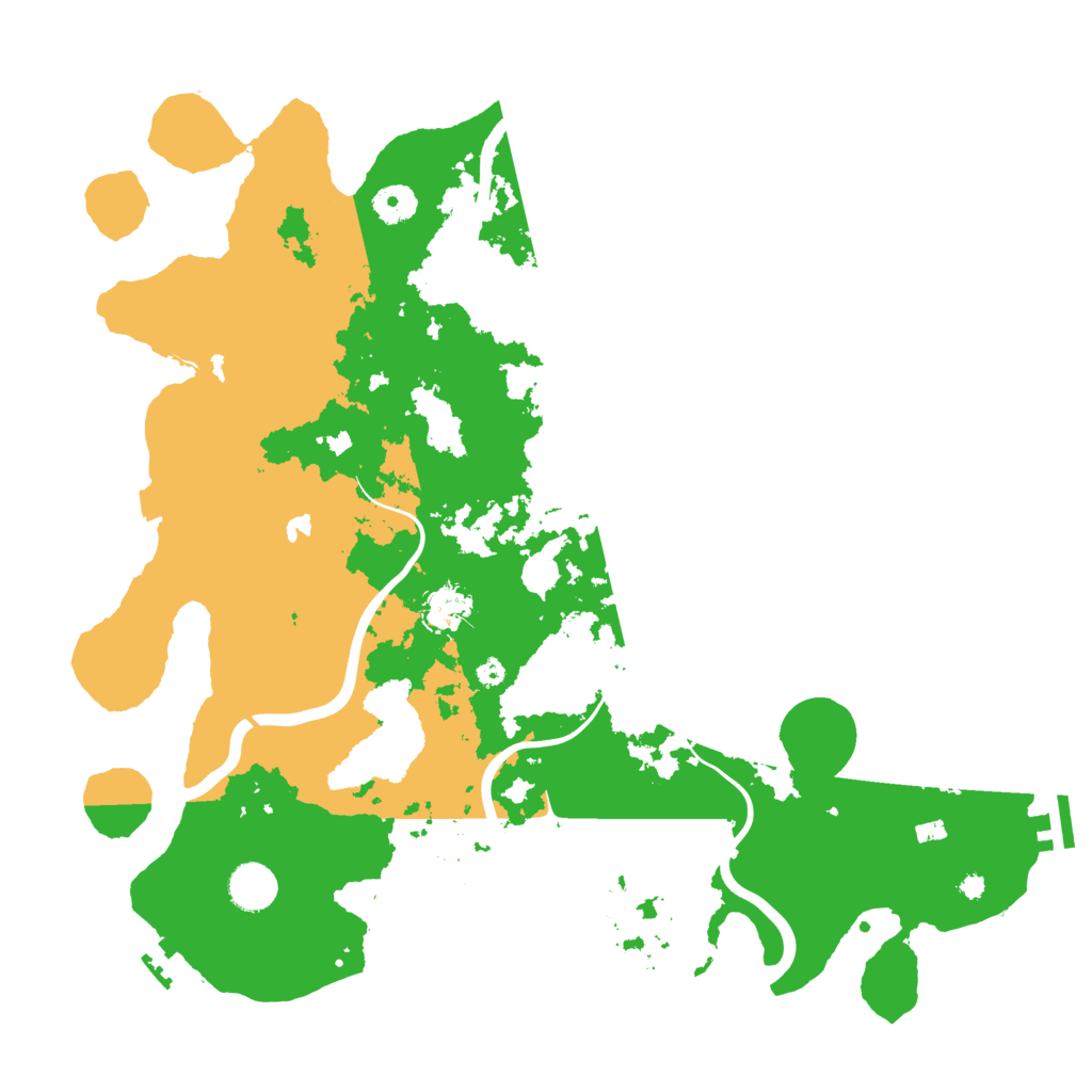 Biome Rust Map: Procedural Map, Size: 4000, Seed: 681437937
