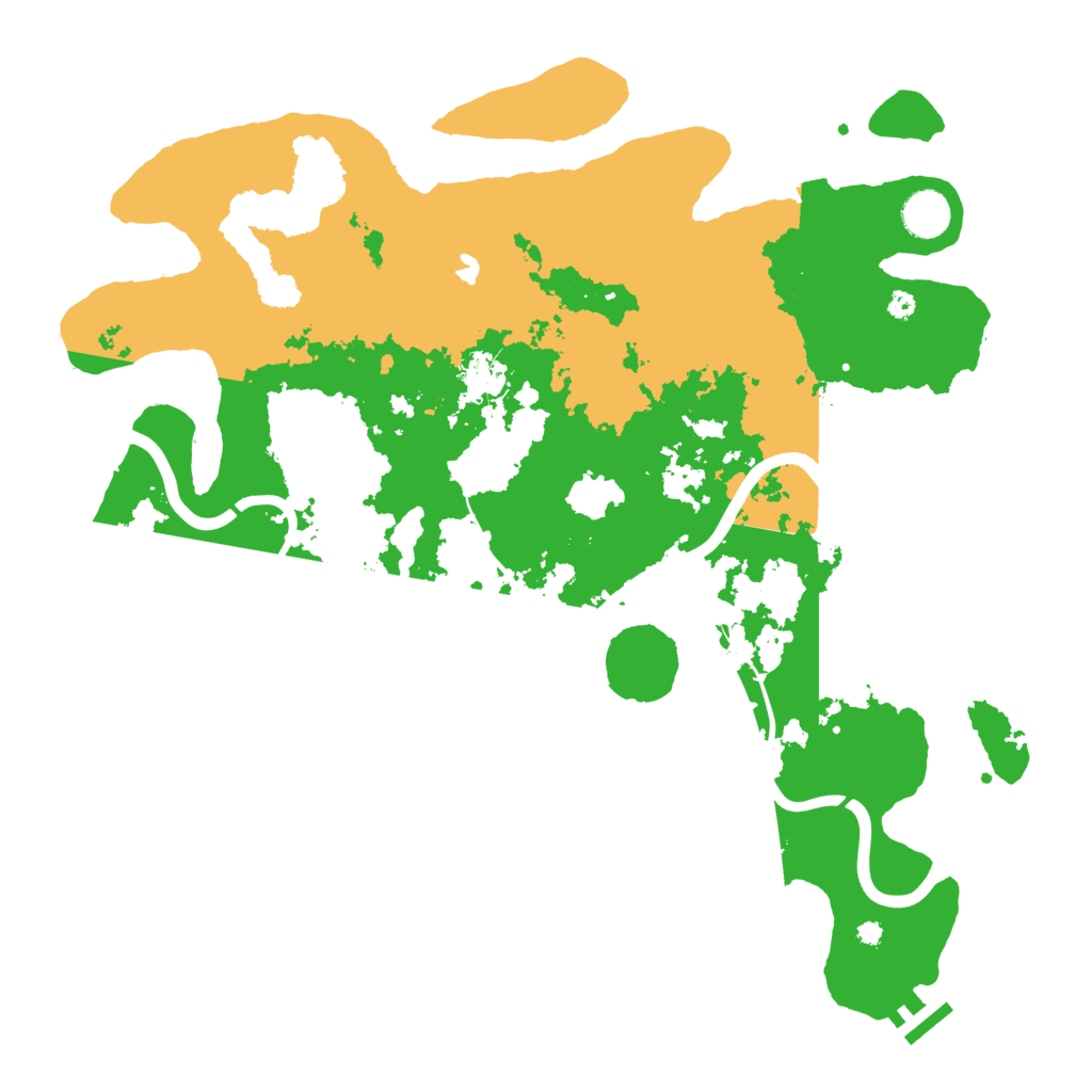 Biome Rust Map: Procedural Map, Size: 4000, Seed: 684351353