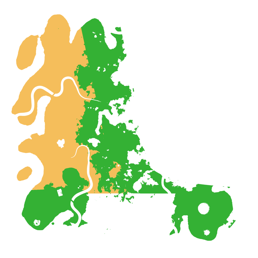 Biome Rust Map: Procedural Map, Size: 4000, Seed: 2014073725