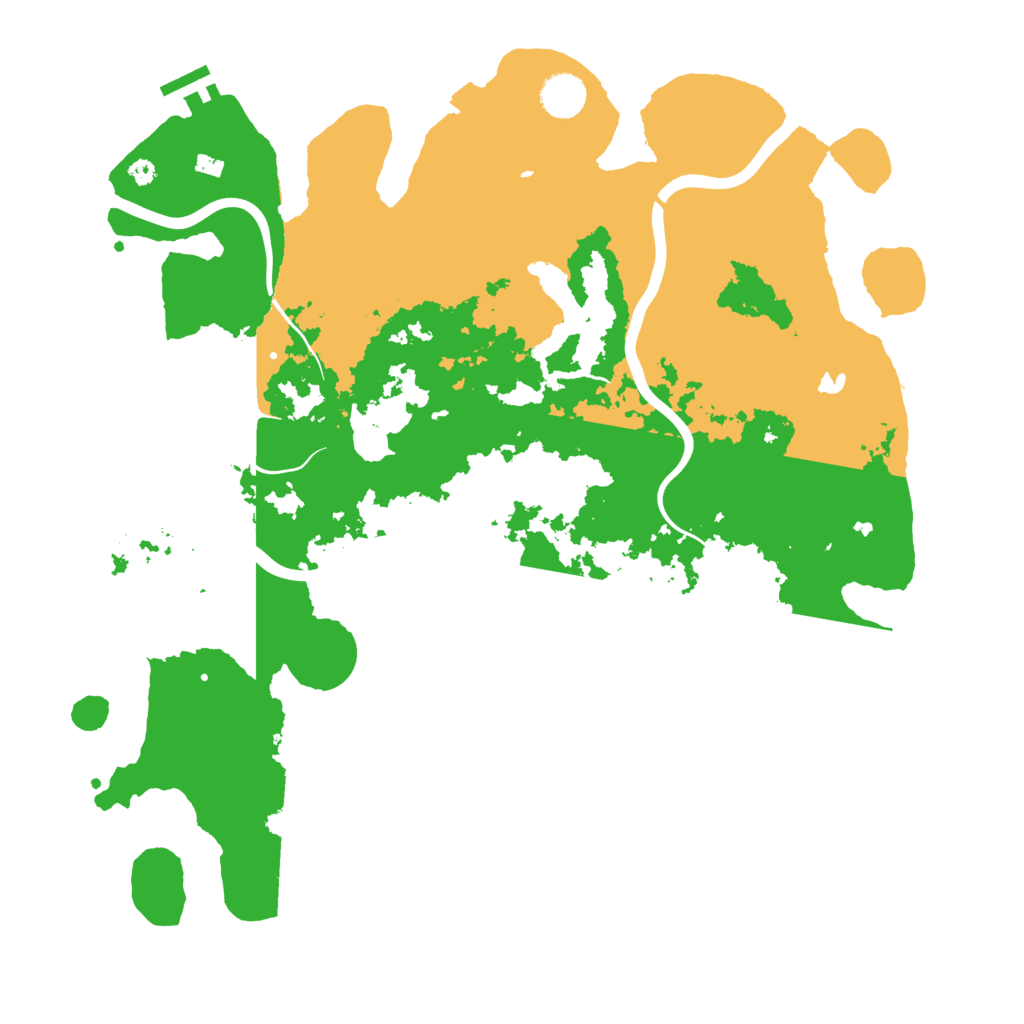 Biome Rust Map: Procedural Map, Size: 4000, Seed: 652594209