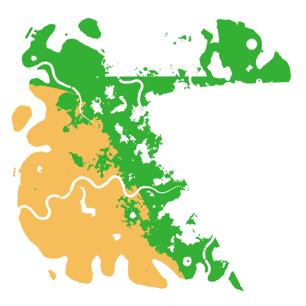 Biome Rust Map: Procedural Map, Size: 5000, Seed: 1718070917