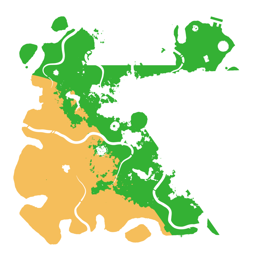 Biome Rust Map: Procedural Map, Size: 4250, Seed: 674853988