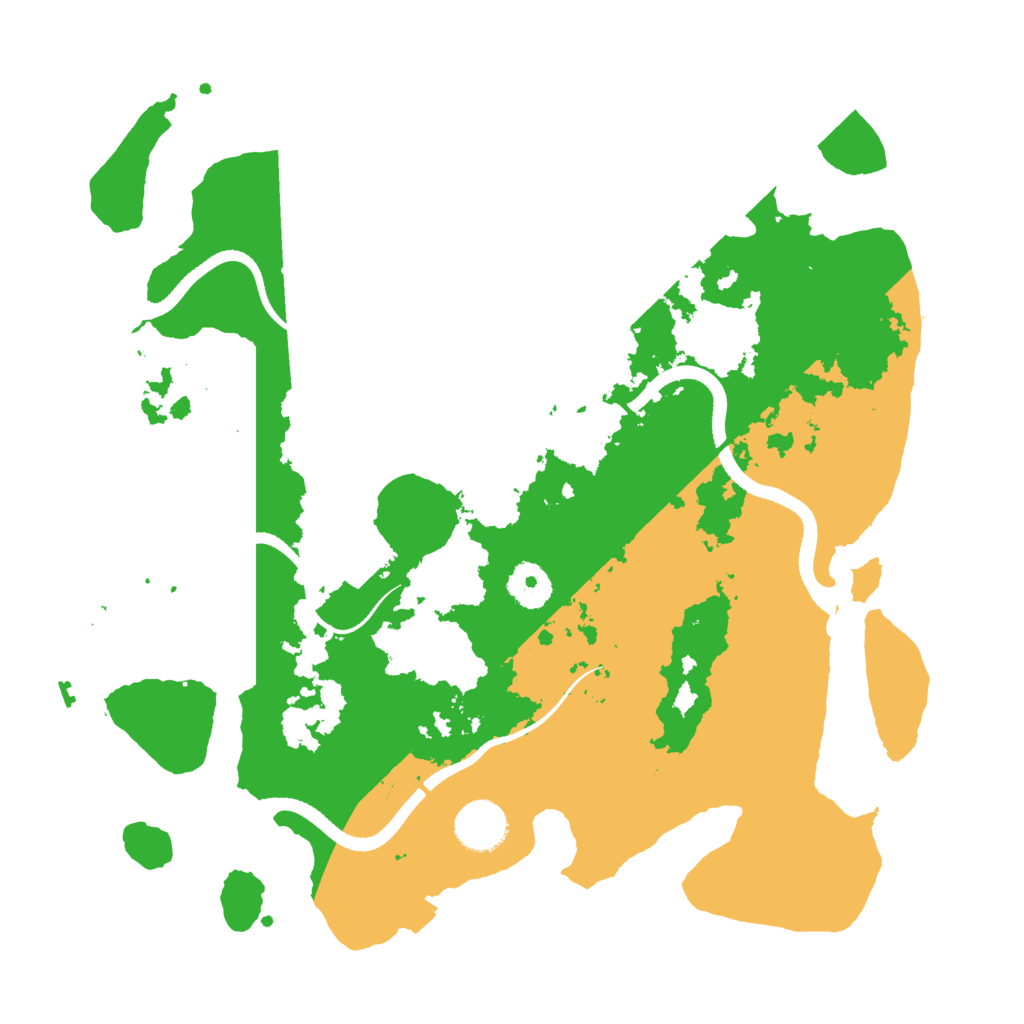 Biome Rust Map: Procedural Map, Size: 3500, Seed: 1096520772