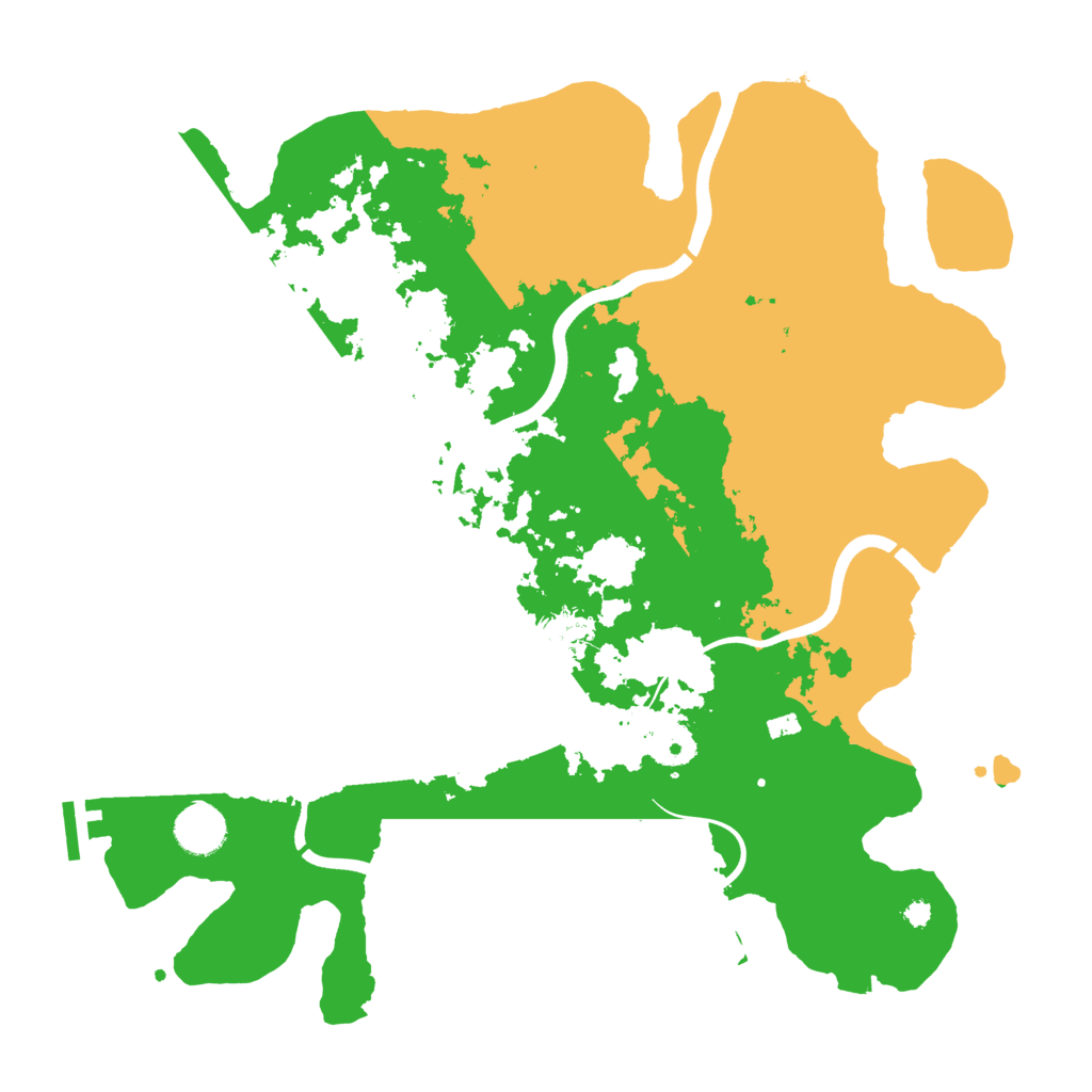 Biome Rust Map: Procedural Map, Size: 3750, Seed: 938300