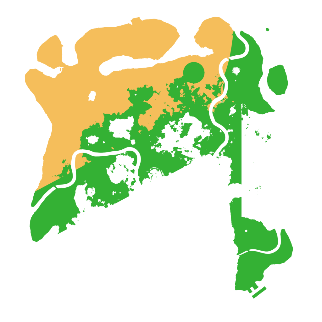 Biome Rust Map: Procedural Map, Size: 4000, Seed: 412747266