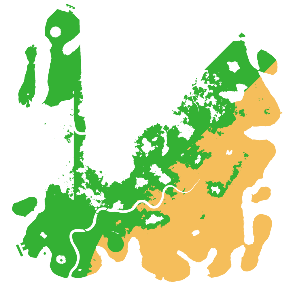 Biome Rust Map: Procedural Map, Size: 4800, Seed: 1669569019