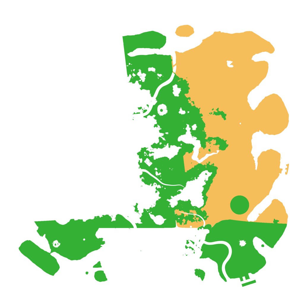 Biome Rust Map: Procedural Map, Size: 4250, Seed: 1553227628