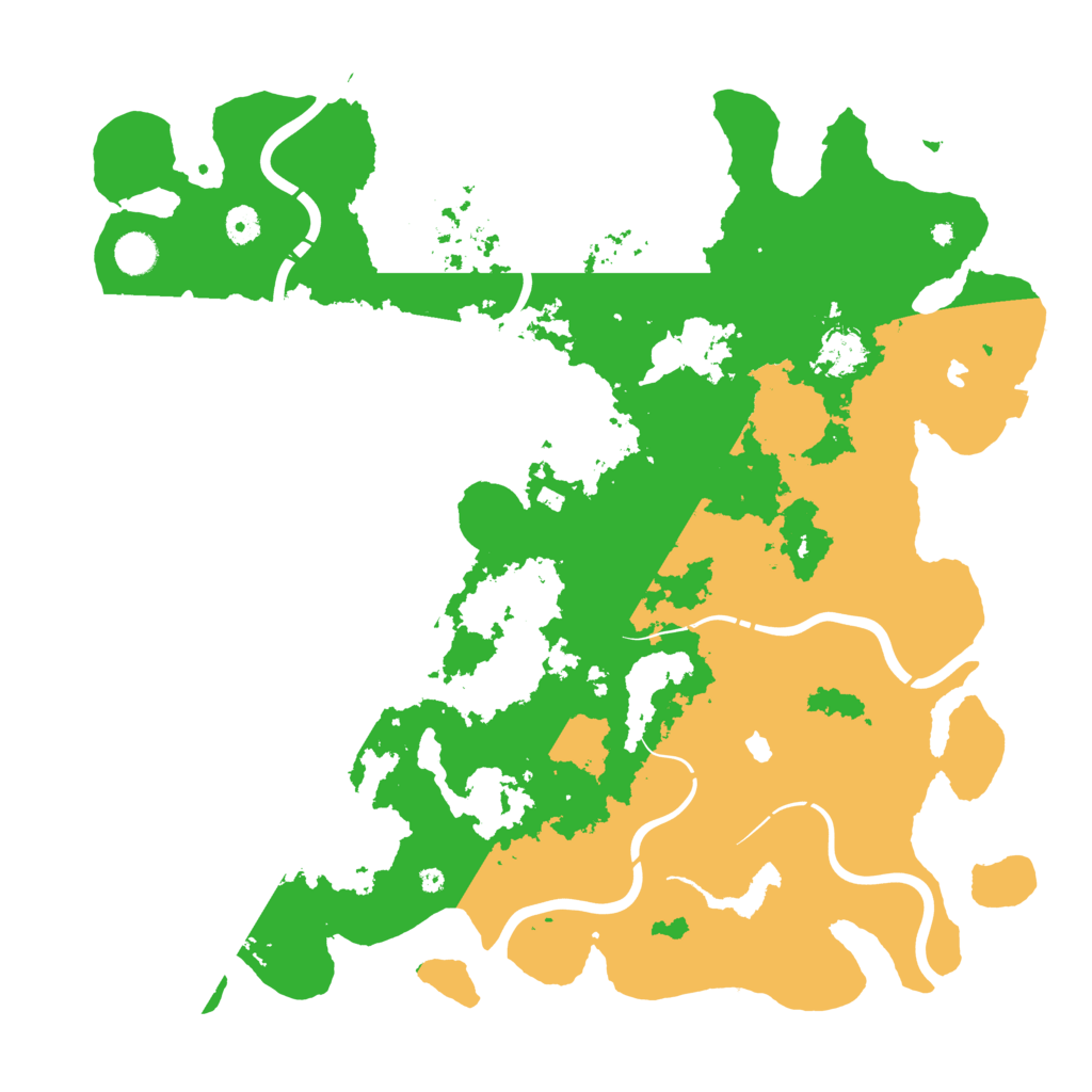 Biome Rust Map: Procedural Map, Size: 4500, Seed: 439457375