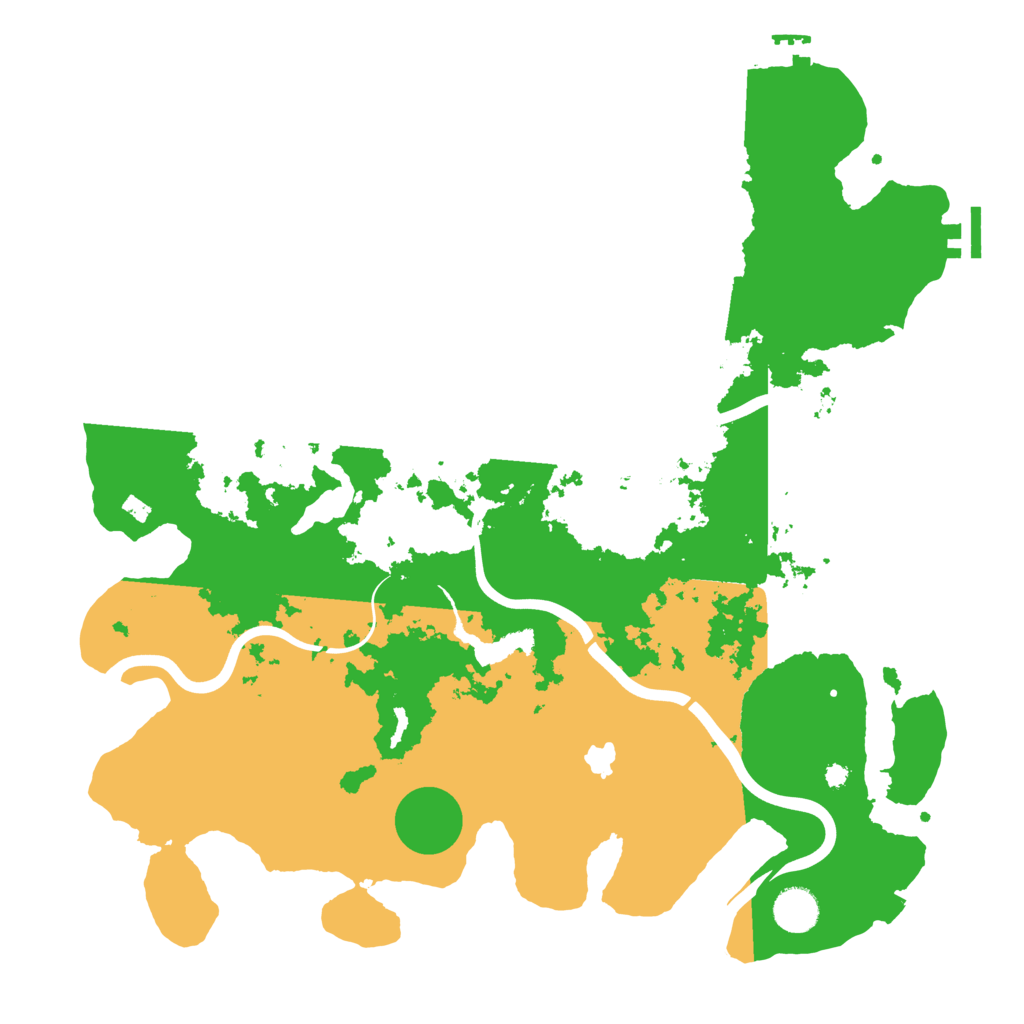 Biome Rust Map: Procedural Map, Size: 4000, Seed: 202606052