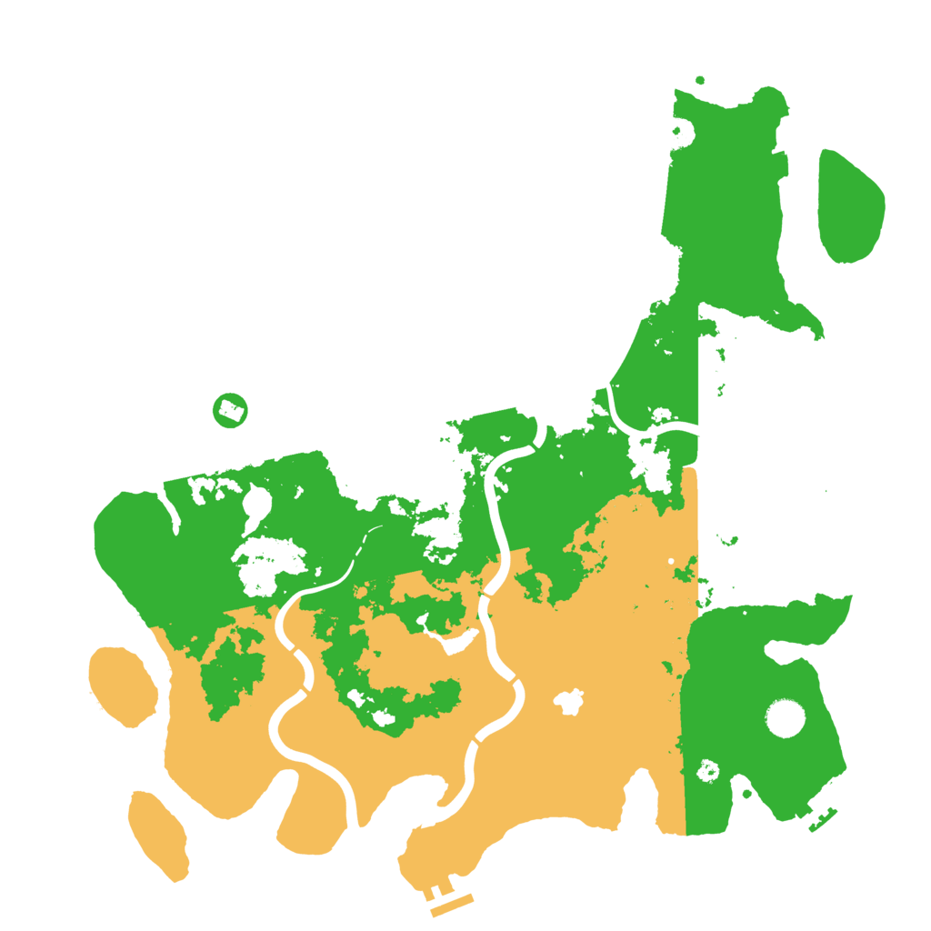 Biome Rust Map: Procedural Map, Size: 4250, Seed: 2032380776
