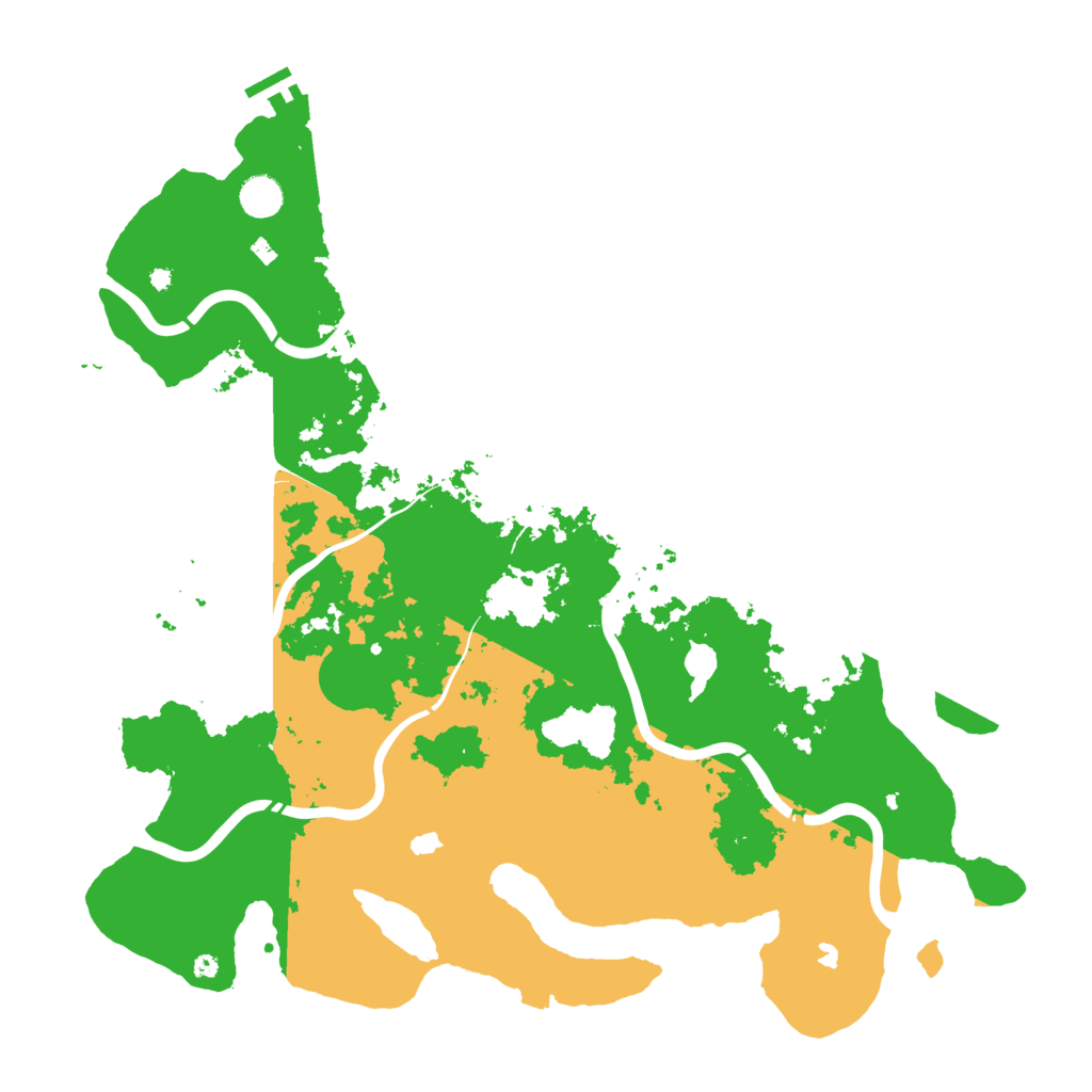 Biome Rust Map: Procedural Map, Size: 4500, Seed: 1069664389