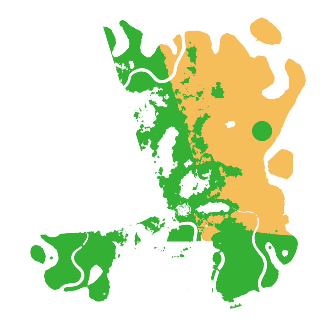 Biome Rust Map: Procedural Map, Size: 4250, Seed: 1289664417