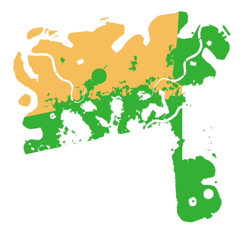 Biome Rust Map: Procedural Map, Size: 4250, Seed: 1343137681