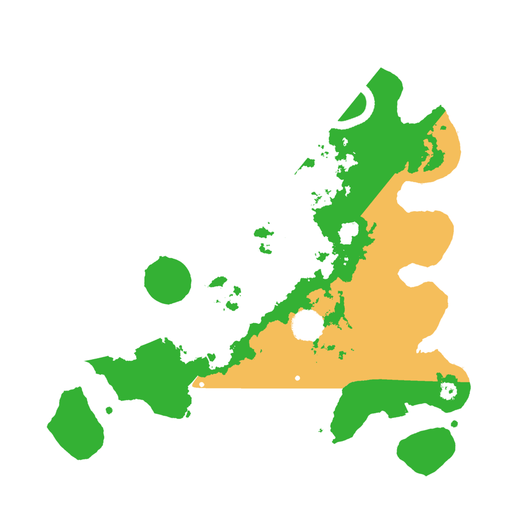 Biome Rust Map: Procedural Map, Size: 3000, Seed: 17885158