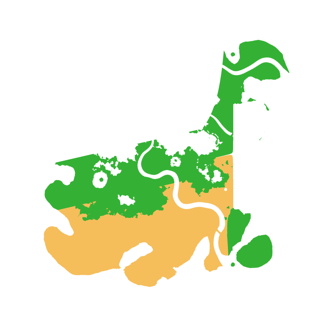 Biome Rust Map: Procedural Map, Size: 3000, Seed: 2178236