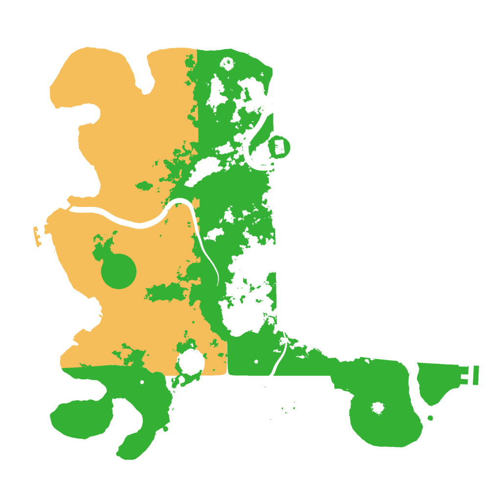 Biome Rust Map: Procedural Map, Size: 3750, Seed: 1027079687