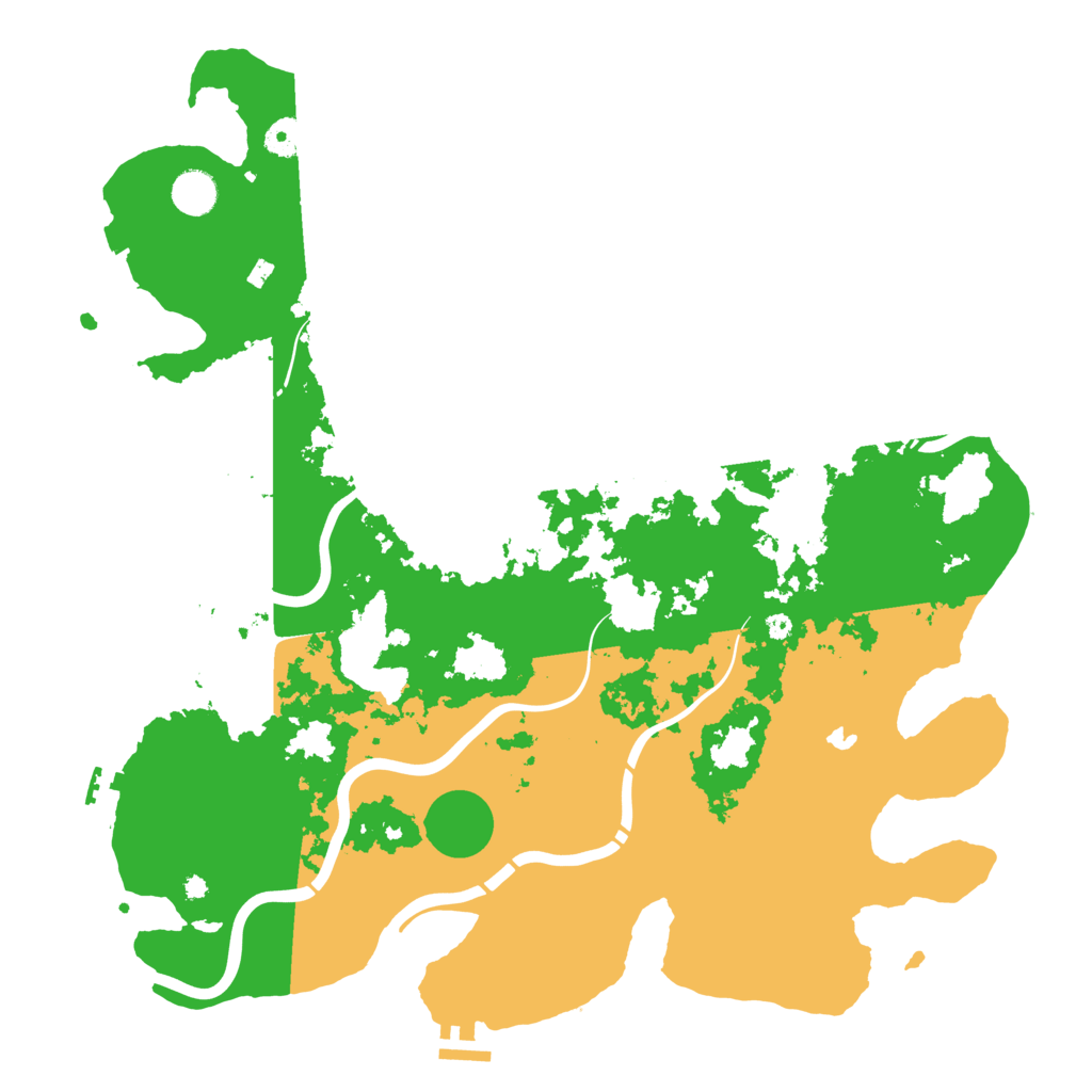 Biome Rust Map: Procedural Map, Size: 4250, Seed: 828480423