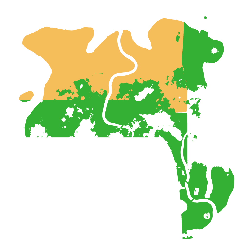 Biome Rust Map: Procedural Map, Size: 3750, Seed: 801572898