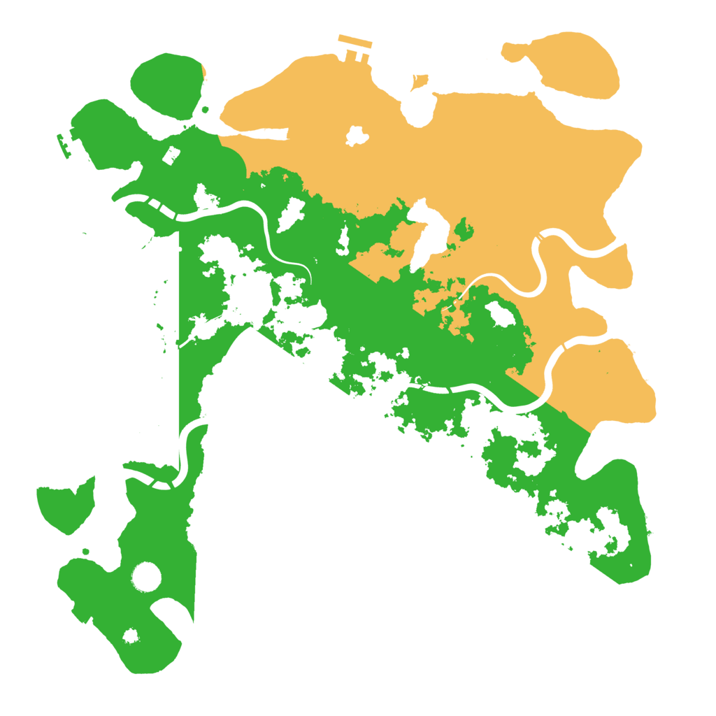 Biome Rust Map: Procedural Map, Size: 4250, Seed: 451889