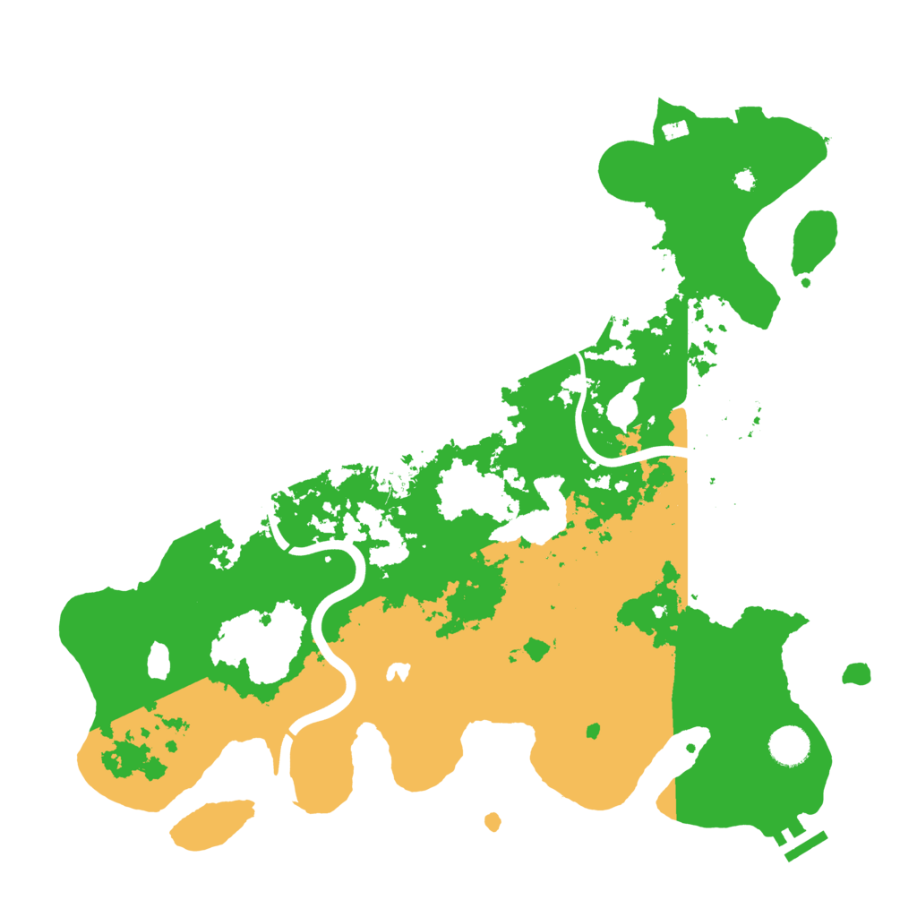 Biome Rust Map: Procedural Map, Size: 4000, Seed: 1932245139