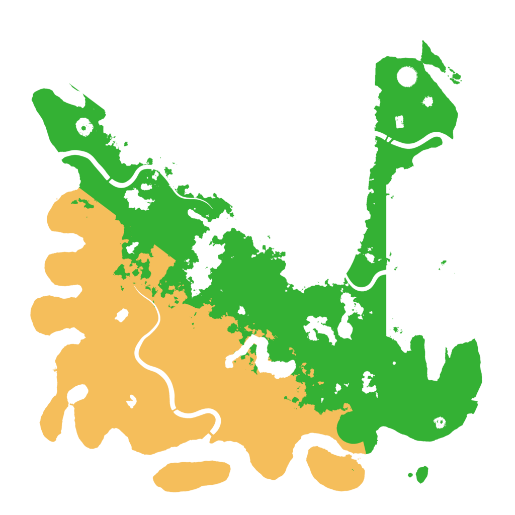 Biome Rust Map: Procedural Map, Size: 4500, Seed: 1412286962