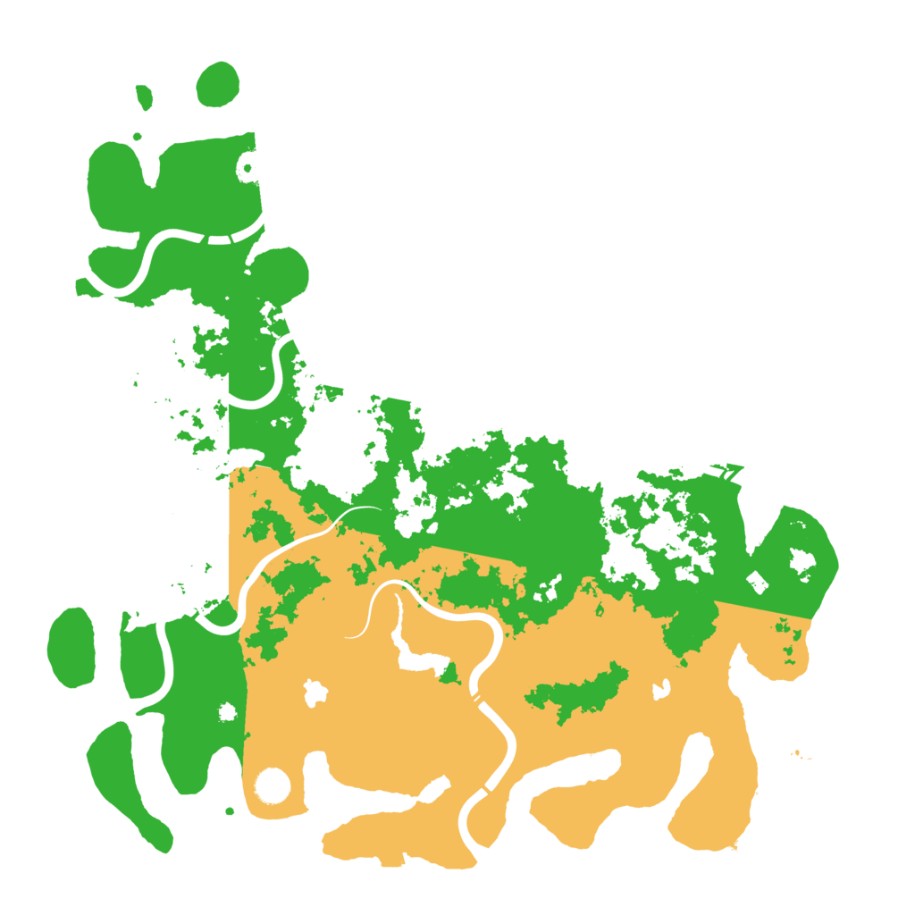 Biome Rust Map: Procedural Map, Size: 4500, Seed: 219436144