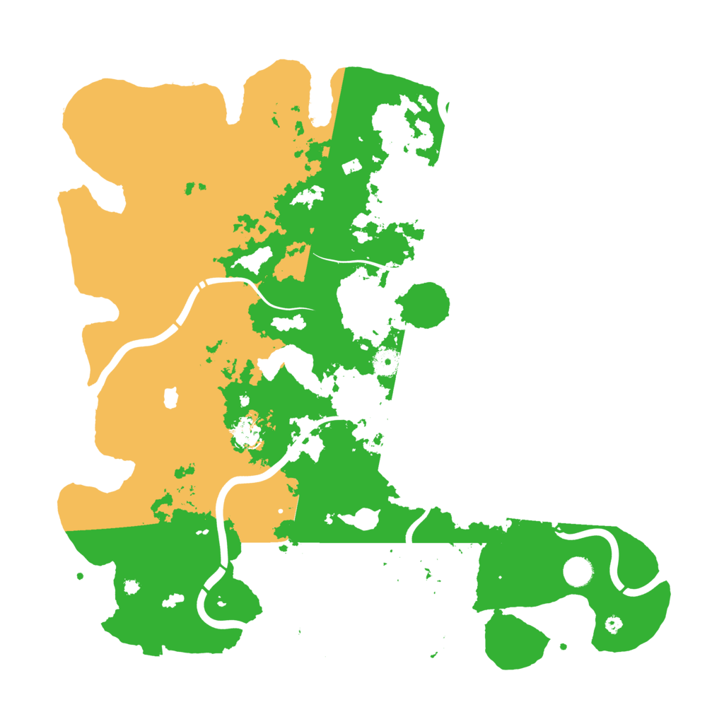 Biome Rust Map: Procedural Map, Size: 4300, Seed: 78538959