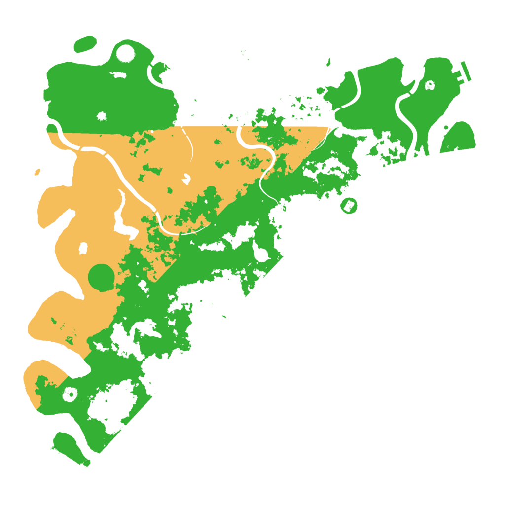 Biome Rust Map: Procedural Map, Size: 5000, Seed: 46262112