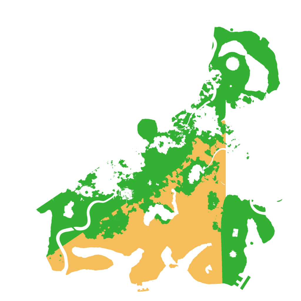Biome Rust Map: Procedural Map, Size: 4000, Seed: 23312765