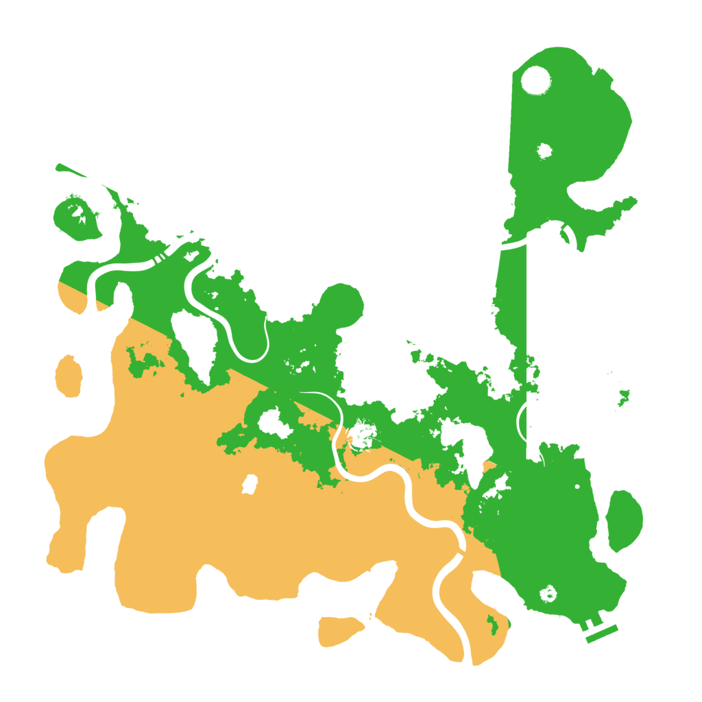 Biome Rust Map: Procedural Map, Size: 4250, Seed: 1986402342