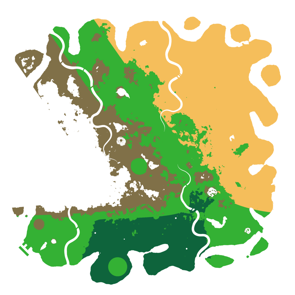 Biome Rust Map: Procedural Map, Size: 4800, Seed: 958944750