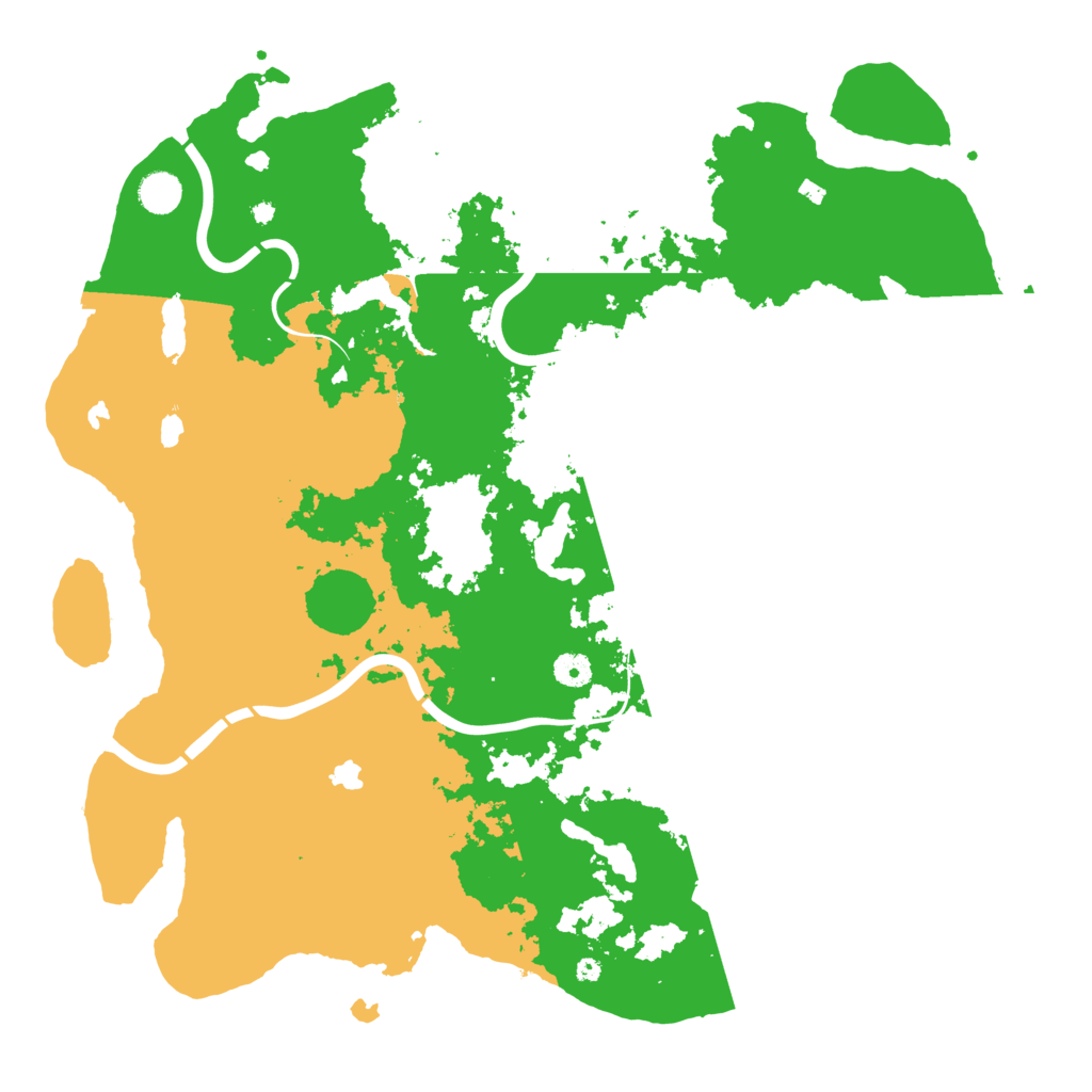 Biome Rust Map: Procedural Map, Size: 4500, Seed: 1533636042
