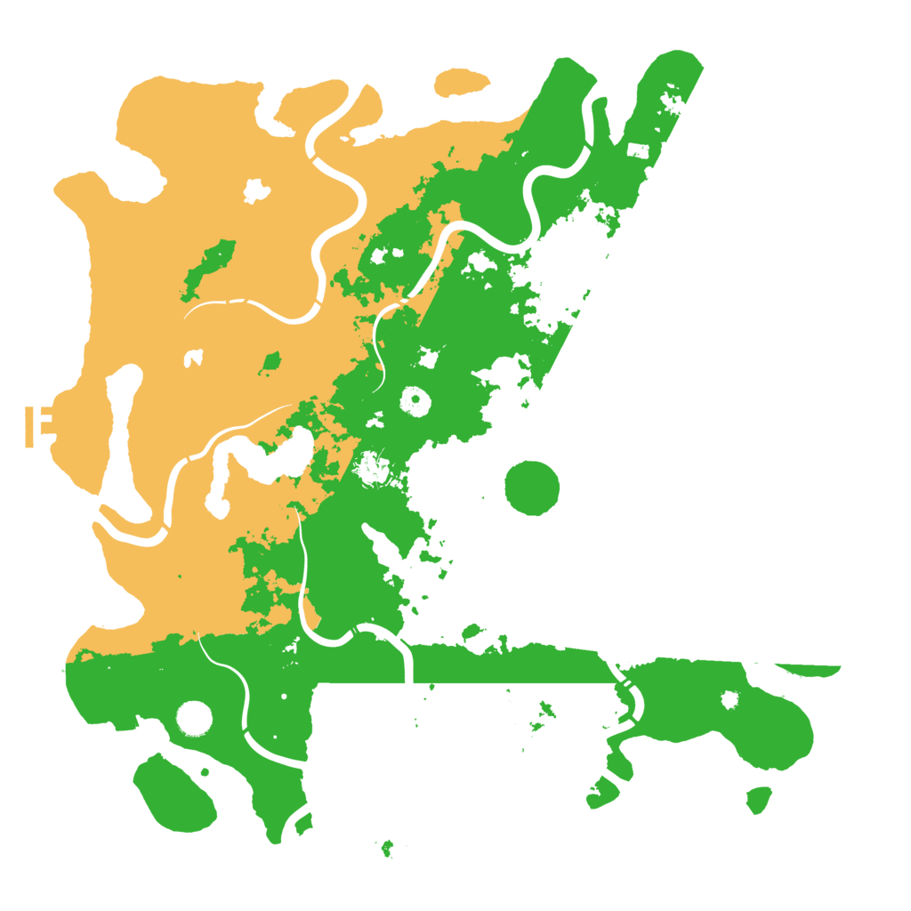Biome Rust Map: Procedural Map, Size: 4500, Seed: 1030298116