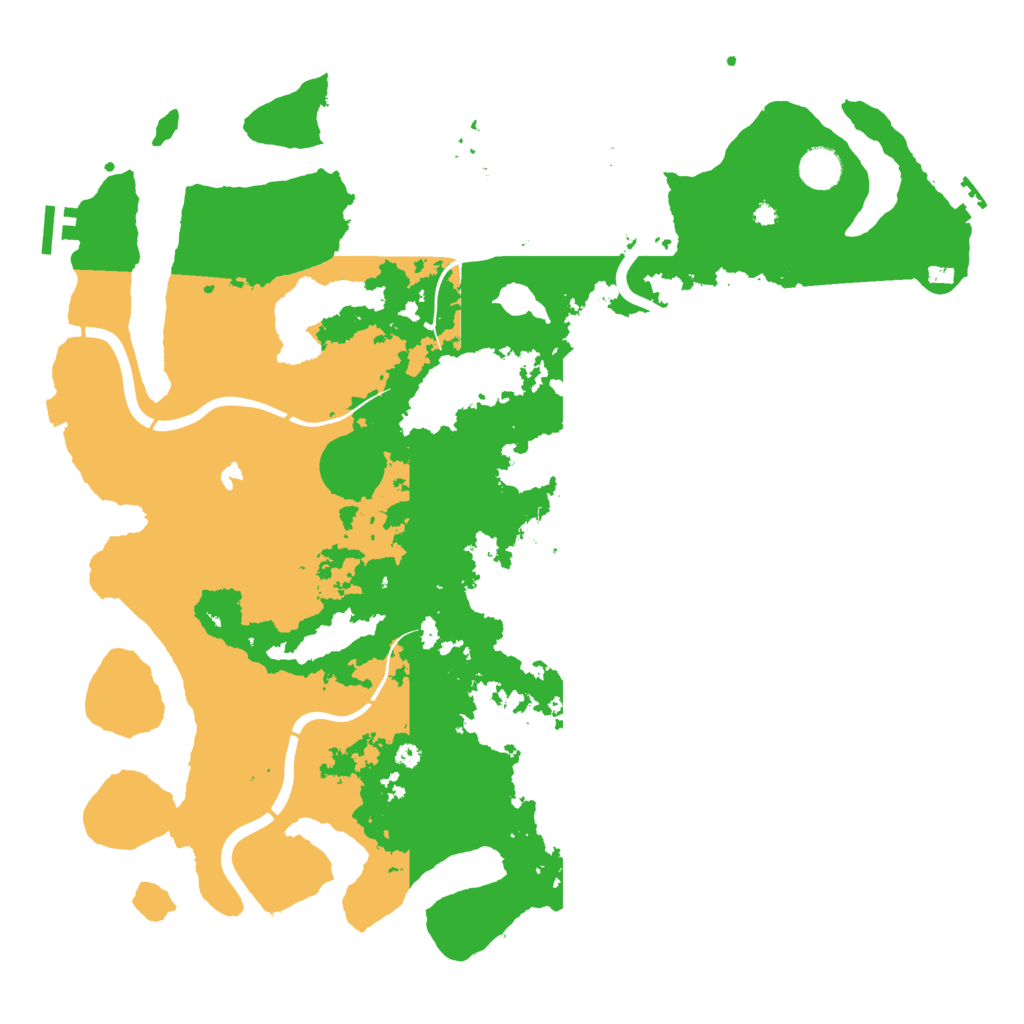 Biome Rust Map: Procedural Map, Size: 4250, Seed: 173686524
