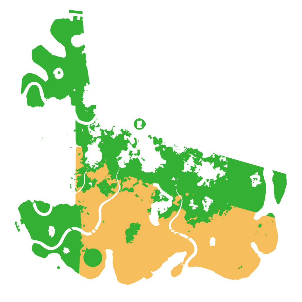 Biome Rust Map: Procedural Map, Size: 4300, Seed: 1373481359