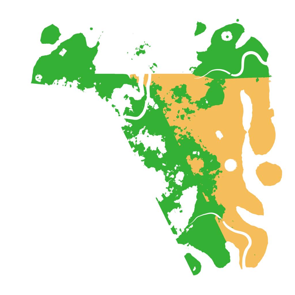 Biome Rust Map: Procedural Map, Size: 4250, Seed: 1976364006