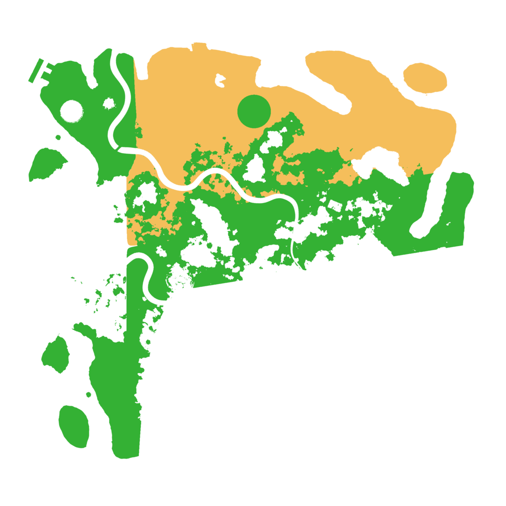 Biome Rust Map: Procedural Map, Size: 4000, Seed: 792636081