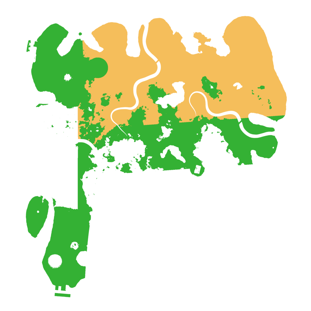 Biome Rust Map: Procedural Map, Size: 4000, Seed: 2106622258