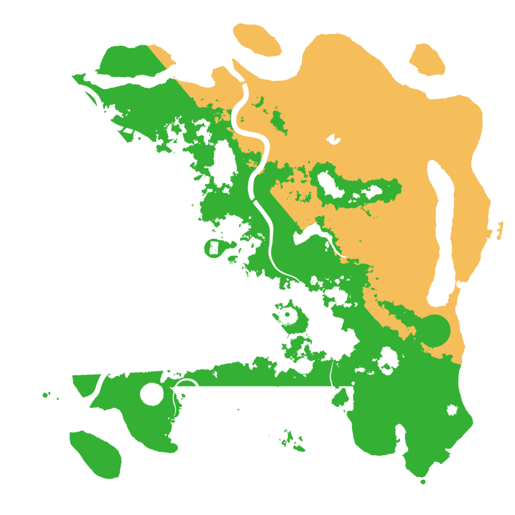 Biome Rust Map: Procedural Map, Size: 4250, Seed: 956930316