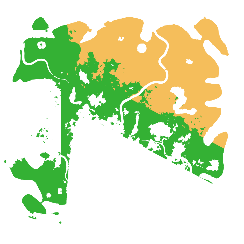 Biome Rust Map: Procedural Map, Size: 4500, Seed: 1025264353